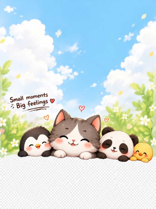Sorry Kitty — Small moments Big feelings