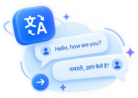 Translated Chat bubbles
